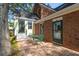 Backyard featuring a brick patio with a seating area at 1415 Inland Creek Way, Mount Pleasant, SC 29464