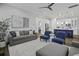 Spacious living room seamlessly flows into the kitchen, creating an open-concept living space at 1488 Croaton Crsg, Mount Pleasant, SC 29466