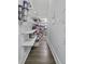 Walk-in pantry featuring wood floors and open shelves to maximize storage space at 1488 Croaton Crsg, Mount Pleasant, SC 29466