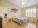 Comfortable bedroom with vaulted ceiling and modern decor at 1516 Blaze Ln, Charleston, SC 29412