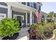Inviting front porch with colorful landscaping, perfect for relaxing outdoors at 1537 Fishbone Dr, Johns Island, SC 29455