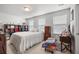 Cozy bedroom with new carpet and windows features reading nook and bedside vanity at 167 Cypress Plantation Rd, Moncks Corner, SC 29461