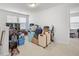 Bright bonus room with carpet features lots of storage space and lots of sunlight at 167 Cypress Plantation Rd, Moncks Corner, SC 29461