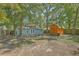 Spacious backyard with an outbuilding shed and plenty of trees at 184 Tabby Creek Cir, Summerville, SC 29486