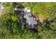 Stunning bird's-eye view of a luxurious home with lush landscaping at 1855 Cherokee Rose Cir, Mount Pleasant, SC 29466