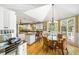 Open kitchen with dining area and natural light; perfect for entertaining at 1855 Cherokee Rose Cir, Mount Pleasant, SC 29466