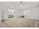 Spacious main bedroom with a large window, ceiling fan, and ensuite bathroom at 195 Edinburgh St, Summerville, SC 29483