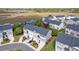Beautiful marsh views from this gray-toned townhouse, complete with manicured lawn and ample parking at 207 Winding River Dr, Johns Island, SC 29455