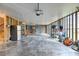 Spacious unfinished garage with room for storage and projects at 207 Winding River Dr, Johns Island, SC 29455