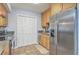 Well-lit kitchen featuring stainless steel appliances, granite countertops and plenty of storage at 2150 Spoleto Ln # B-11, North Charleston, SC 29406