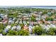 High-angle view of a vibrant residential area marked with a pin, revealing an active community at 23 Savage St, Charleston, SC 29401