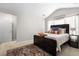 Comfortable bedroom features carpet floors, a walk-in closet and large window with natural light at 2505 Stadium Dr, North Charleston, SC 29406