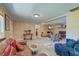 Open concept living room featuring a fireplace and stylish, comfortable seating at 2506 Birkenhead Dr, Charleston, SC 29414