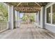This balcony offers views of palm trees and professional landscaping at 3635 Pompano Ct, Seabrook Island, SC 29455