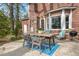 Patio with outdoor dining area, ideal for entertaining and enjoying the backyard view at 49 Crosscreek Dr, Charleston, SC 29412