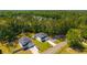Aerial view of the homes and wooded surroundings, showcasing the community's layout and environment at 689 W Butternut Rd, Summerville, SC 29483