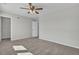 Bedroom featuring gray walls, carpet, and bright overhead lighting at 819 Casey St, Moncks Corner, SC 29461