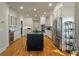 Spacious kitchen featuring stainless appliances, plenty of cabinet space, and a functional island, great for cooking and storage at 8642 W Fairway Woods Dr, North Charleston, SC 29420