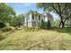 Charming home showcasing a lush green lawn, mature trees, and meticulously manicured landscaping at 1006 Basin Ln, Johns Island, SC 29455