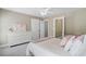 Well lit bedroom with a ceiling fan and many windows for natural light at 105 Aviary Ct, Summerville, SC 29483