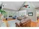 Spacious living room with high ceilings and lots of natural light at 105 Aviary Ct, Summerville, SC 29483