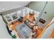 Open-concept living room with hardwood floors and bright natural light, perfect for entertaining at 105 Aviary Ct, Summerville, SC 29483