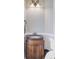 Elegant powder room boasting custom vanity and classic fixtures, a refined space for guests at 105 Aviary Ct, Summerville, SC 29483
