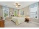 Inviting bedroom with dual windows and ceiling fan at 112 Starling St, Summerville, SC 29483
