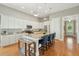 Well-equipped kitchen offers generous counter space, stainless steel appliances, and a functional kitchen island at 112 Starling St, Summerville, SC 29483