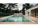 Rendering of backyard oasis with pool and deck, ideal for outdoor entertaining at 1183 Farm Quarter Rd, Mount Pleasant, SC 29464