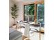 Cozy nook with table and chairs that is perfect for a reading space and relaxation at 1183 Farm Quarter Rd, Mount Pleasant, SC 29464