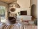 Cozy living room with natural light, fireplace, and stylish decor at 1183 Farm Quarter Rd, Mount Pleasant, SC 29464