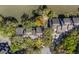 Aerial view of home surrounded by lush trees at 1242 Creek Watch, Seabrook Island, SC 29455
