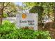 Community sign for Creek Watch Villas surrounded by lush foliage at 1242 Creek Watch, Seabrook Island, SC 29455