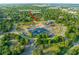 Aerial view of the Park Circle Playground, showcasing its layout, amenities, and surrounding greenery at 1324 Maxwell St, North Charleston, SC 29405