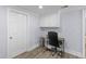 Functional home office with built-in cabinets and a comfortable work space at 1324 Maxwell St, North Charleston, SC 29405