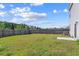 Large backyard with a wooden fence, perfect for outdoor activities and privacy at 136 Pontoria Dr, Summerville, SC 29483