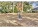 Backyard featuring disc golf basket and mature trees in a community recreational area at 1481 Battery Reynolds Ct, Charleston, SC 29412