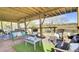 Covered porch featuring stylish patio furniture and scenic views at 1481 Battery Reynolds Ct, Charleston, SC 29412