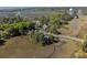 Scenic aerial view of the property near marsh and woods with waterfront in the distance at 1502 Marsh Haven, Seabrook Island, SC 29455