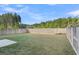 Spacious backyard with a wooden fence, offering privacy and a serene outdoor space at 1541 Homecoming Blvd, Ravenel, SC 29470