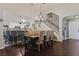 Spacious dining area flowing seamlessly into the kitchen and living spaces at 177 Sugar Magnolia Way, Charleston, SC 29414