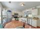 Bright kitchen with stainless steel appliances and white cabinetry with natural light and modern features at 1929 Treebark Dr, Charleston, SC 29414