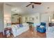 Cozy living room featuring hardwood floors, comfortable seating, and open floor plan at 1929 Treebark Dr, Charleston, SC 29414