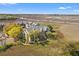 Aerial view of condominium community situated near a marshland landscape and waterways at 2105 Landfall Way, Seabrook Island, SC 29455