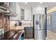 This gourmet kitchen shows modern appliances, countertops, and custom cabinetry at 2105 Landfall Way, Seabrook Island, SC 29455