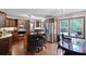 An open-concept kitchen with stainless steel appliances and a breakfast bar with seating at 22 Monte Sano Dr, Hanahan, SC 29410