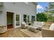 Cozy deck with outdoor seating, perfect for relaxing and entertaining guests at 2524 Deer Walk Way, Mount Pleasant, SC 29466