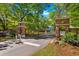 Gated community entrance for Waterloo Estates provides security and peace of mind at 2828 Olivia Marie Ln, Johns Island, SC 29455