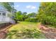 Expansive backyard showing a well-maintained lawn and lush landscaping, perfect for outdoor activities at 3500 Maplewood Ln, Mount Pleasant, SC 29466